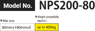 Model no. NPS200-80